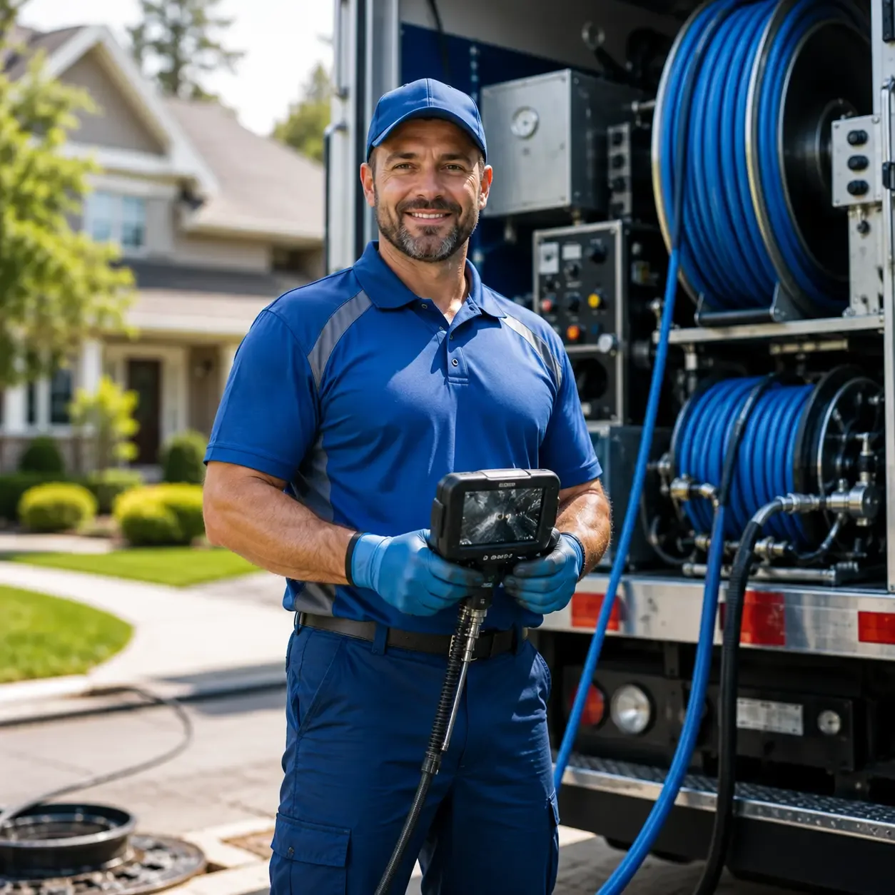 Local outdoor drain cleaning specialists in Leckrone, PA